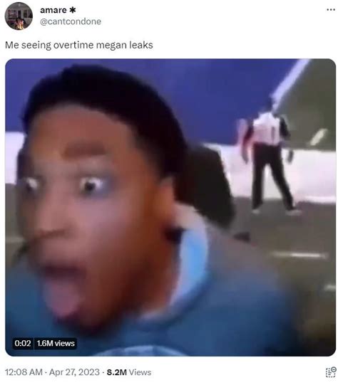 megan overtime leaks|Why Did Overtime Megan Delete Her TikTok。